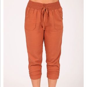 REWASH Utility Soft Crop Pants - size S